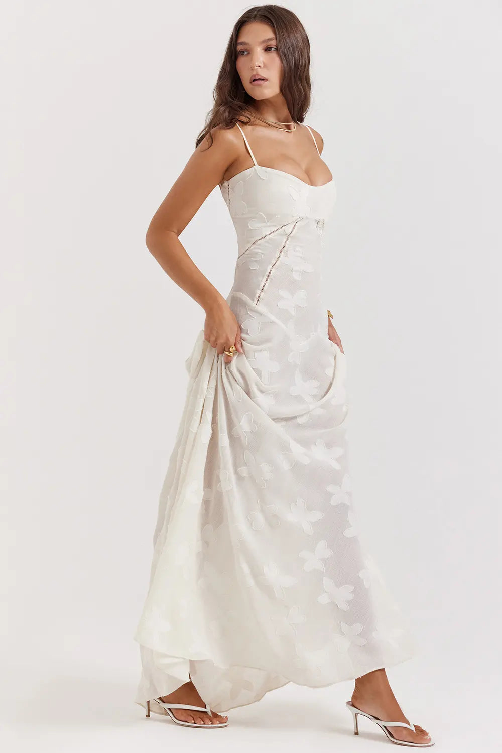Lace Suspender Dress