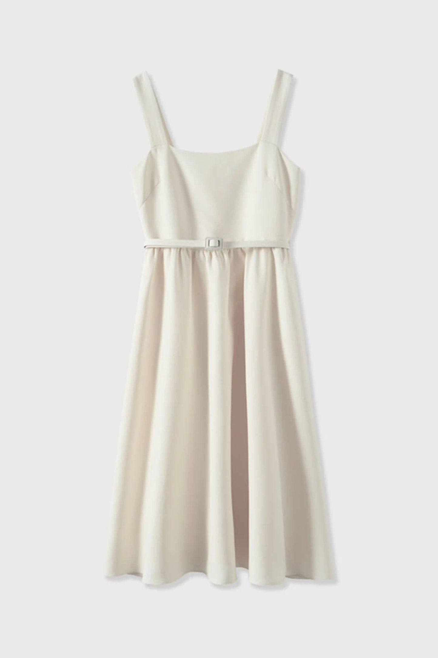 Simple and elegant sleeveless dress