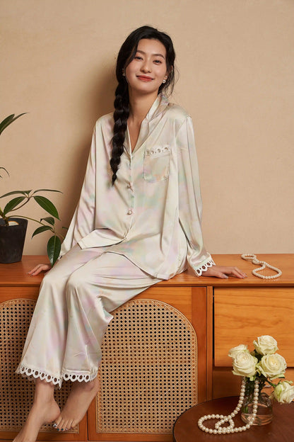 Oriental lace pajamas - Yunjin Butterfly Dance