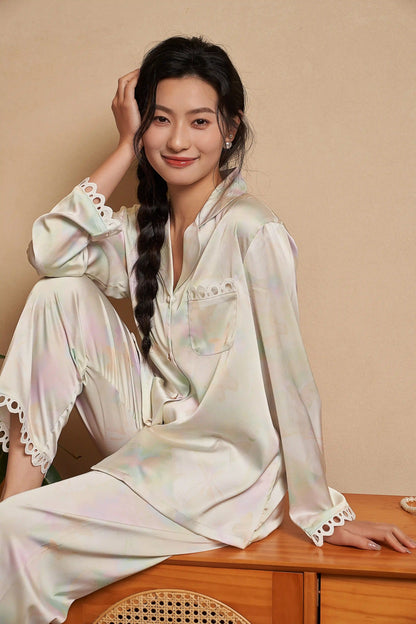 Oriental lace pajamas - Yunjin Butterfly Dance