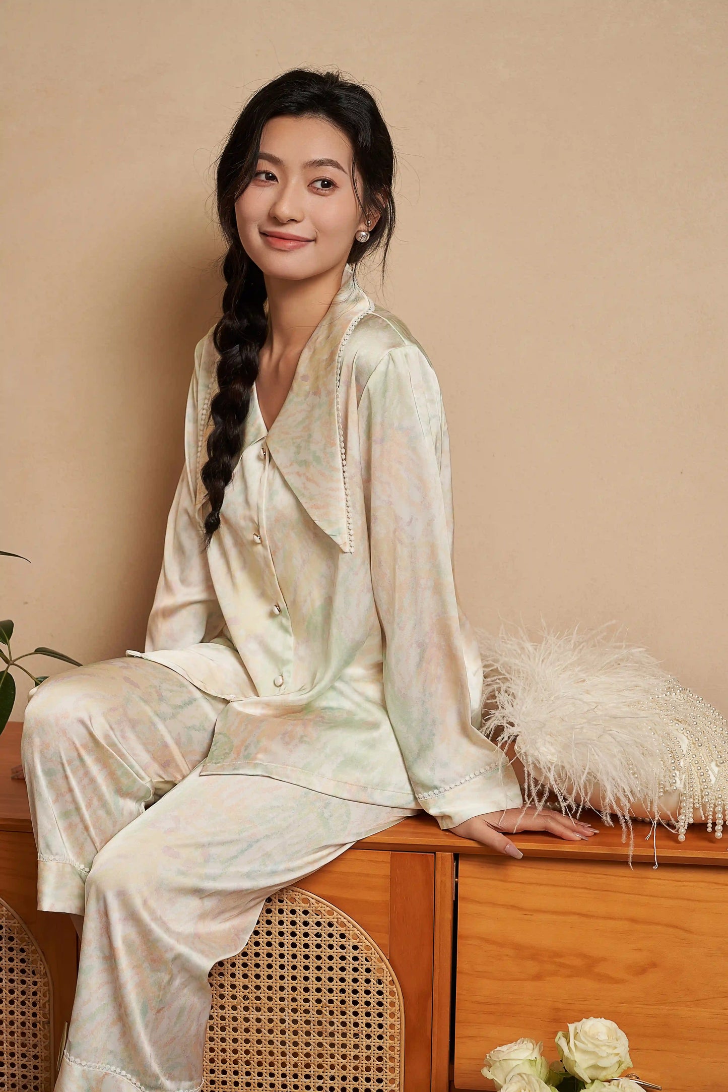 Oriental style pajamas - Dream Huashang