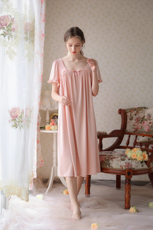 Simple and elegant Nightgown/Home wear