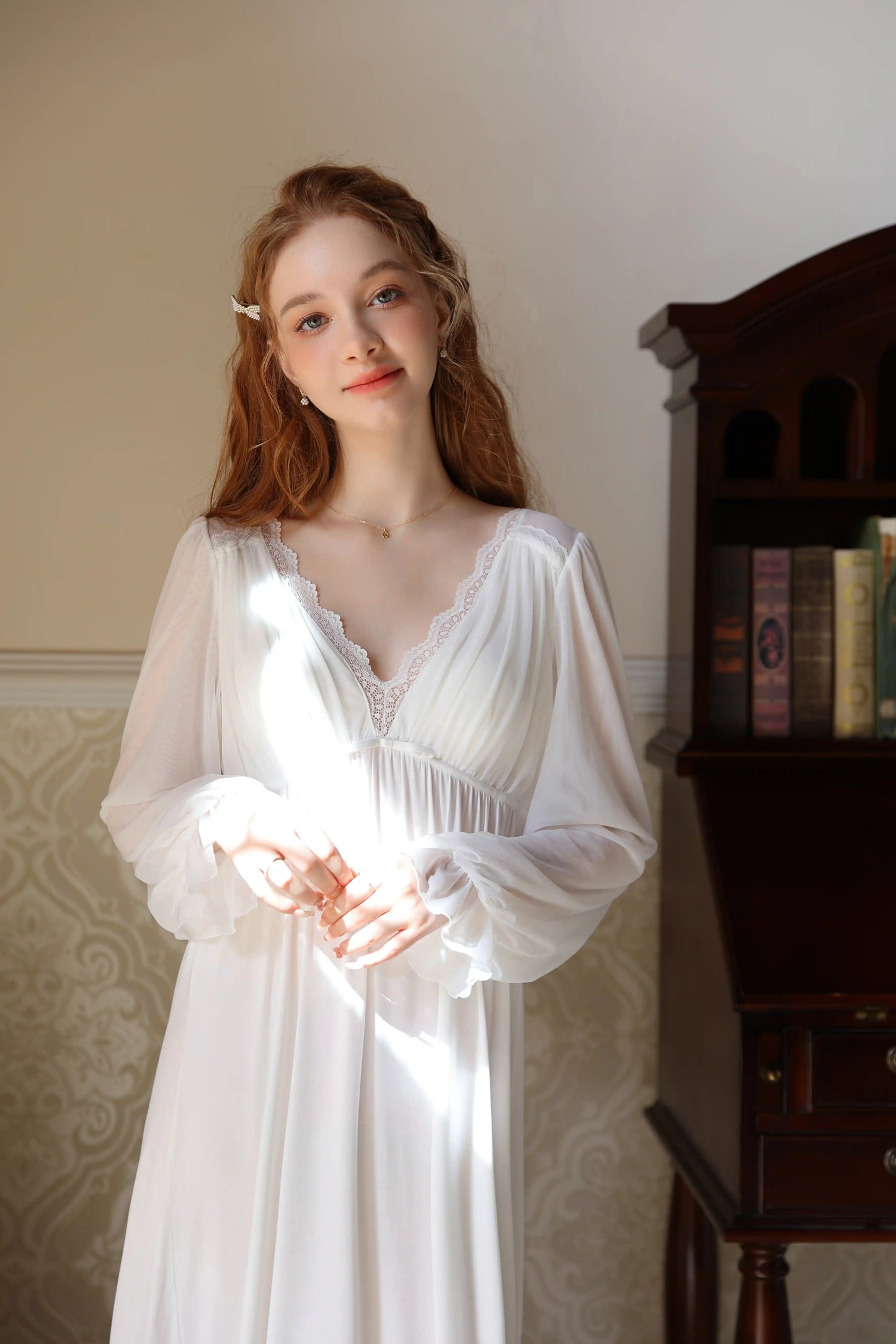 Soft and elegant Nightgown/Home wear