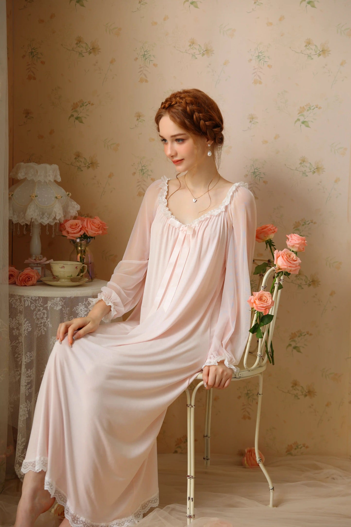 Sweet dreamy Nightgown/Home wear